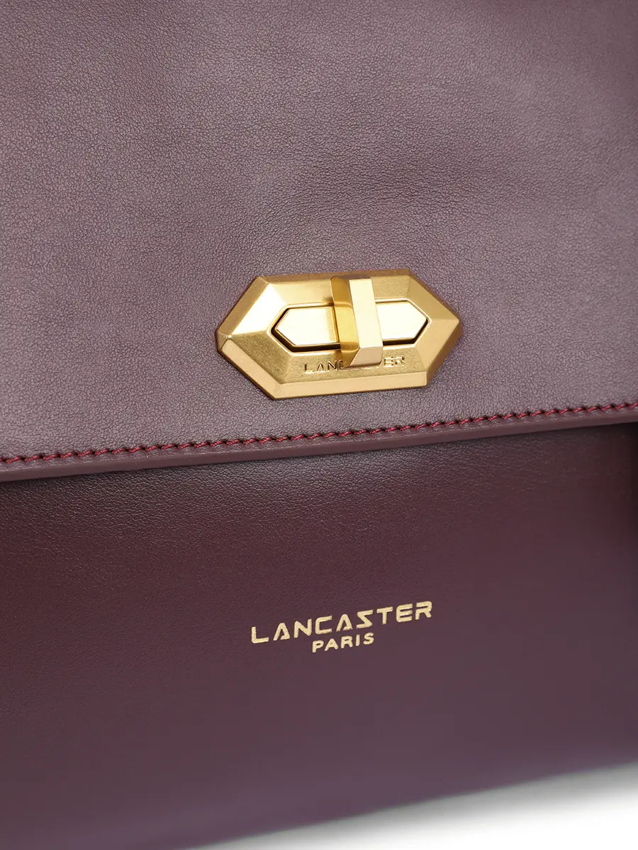 Сумка кожаная Donna Grace LANCASTER 531-071-BORDEAUX Бордовый  Фото 4