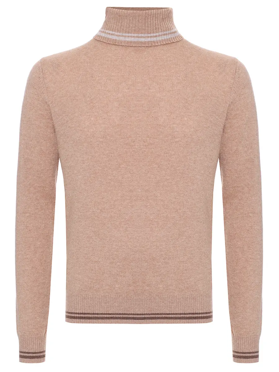 

Свитер из шерсти и кашемира, Бежевый, 59503/2/6351