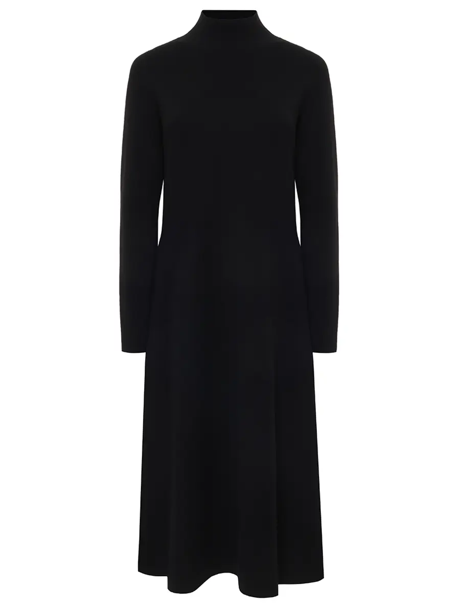 Платье шерстяное ANTONELLI FIRENZE P6150-01037-8000 Черный 