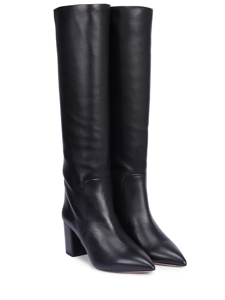 Сапоги кожаные PARIS TEXAS PX1088-XLTH3-ANJA BOOT 70 Черный  Фото 2