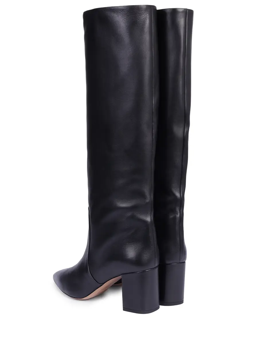 Сапоги кожаные PARIS TEXAS PX1088-XLTH3-ANJA BOOT 70 Черный  Фото 4