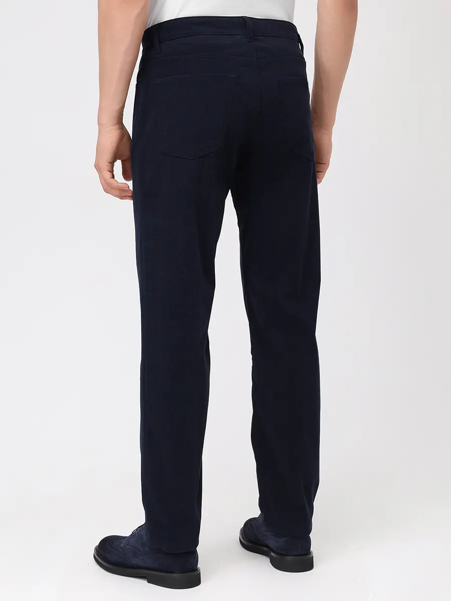 Брюки вельветовые BOSS 50551410/404 Синий  Фото 3