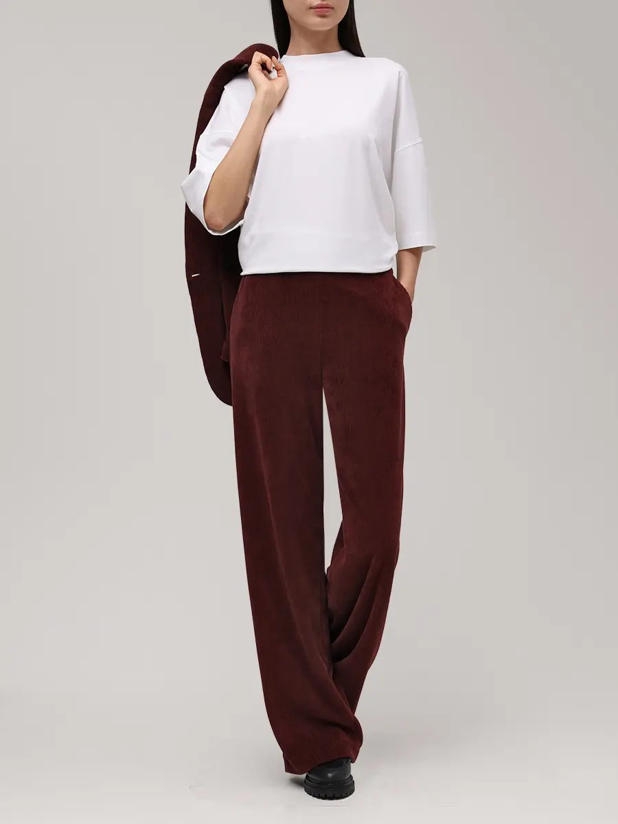 Футболка хлопковая CIRCOLO 1901 FD3712 OTTIC Белый  Фото 2