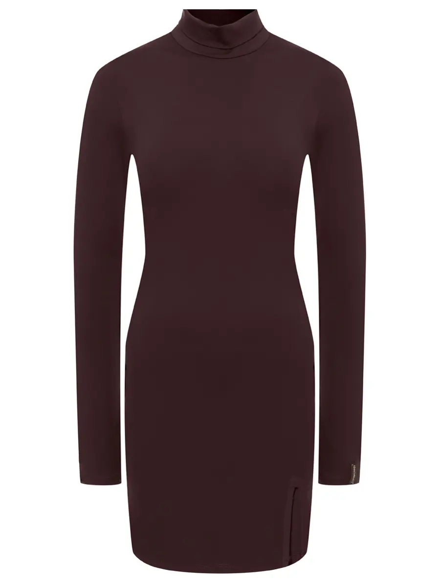 Платье из вискозы HINNOMINATE HMABW02067 Коричневый 