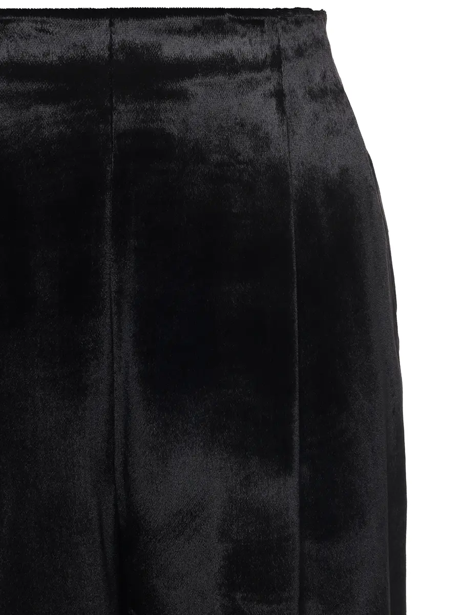 Брюки из вискозы ALBERTA FERRETTI A030966450555 Черный  Фото 3