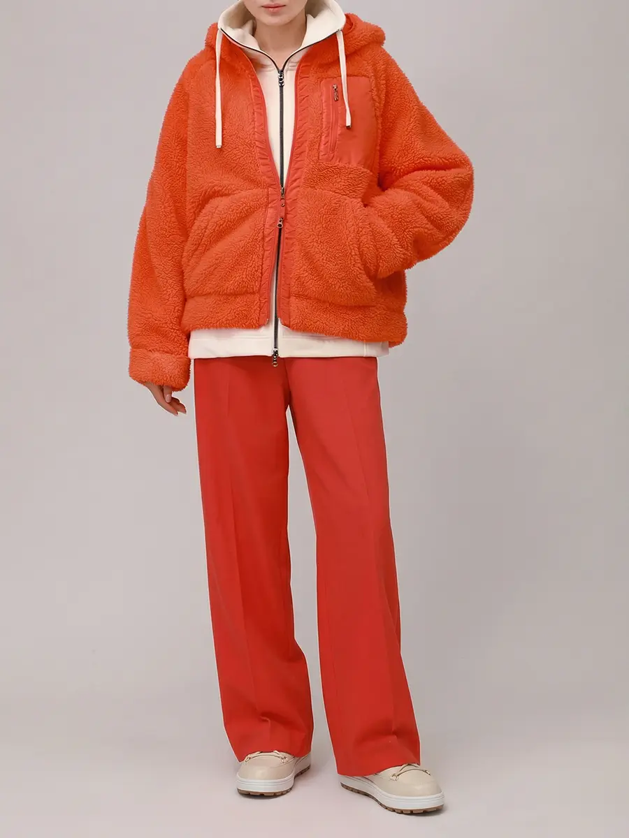 Куртка из экомеха PARAJUMPERS 25WMPWFLPY31/0733 Оранжевый  Фото 2