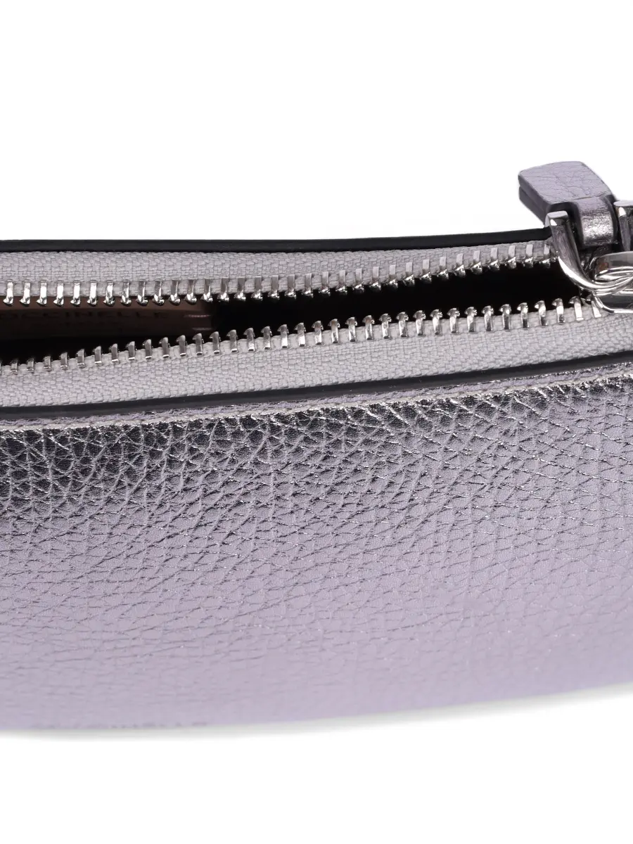 Сумка кожаная Merveille COCCINELLE E5 MRF 52 01 01/Y43 Серебряный  Фото 4