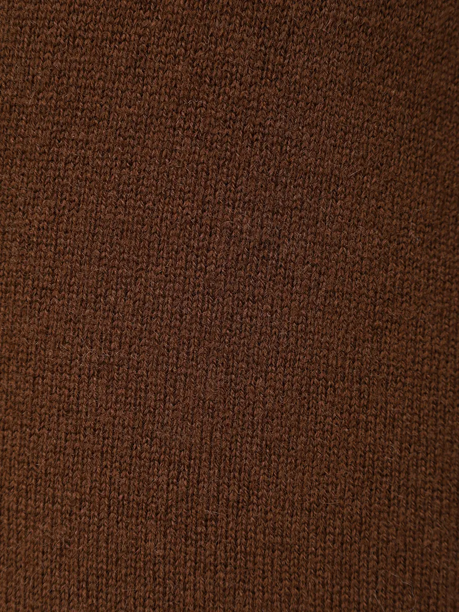 

Платье из шерсти и кашемира Lucero, Коричневый, LUCERO