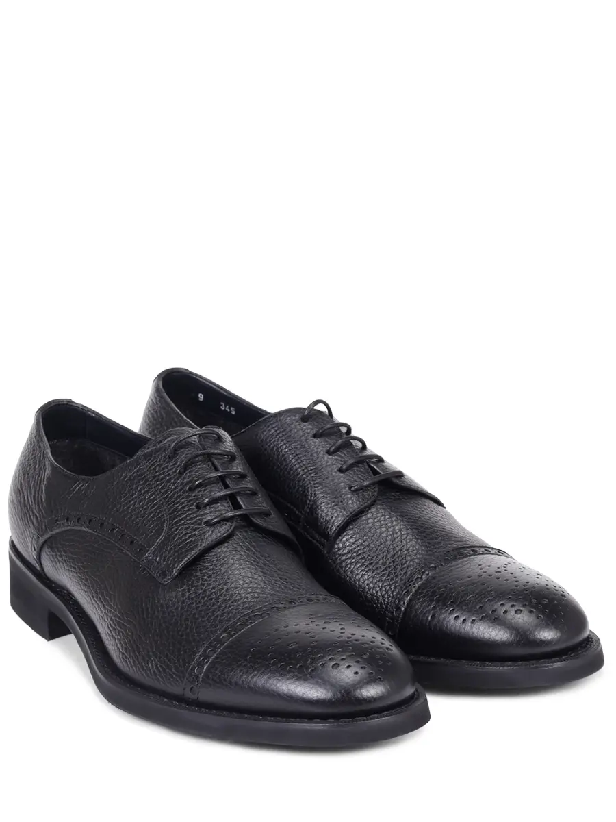 

Дерби кожаные на байке, Черный, 242U015.5