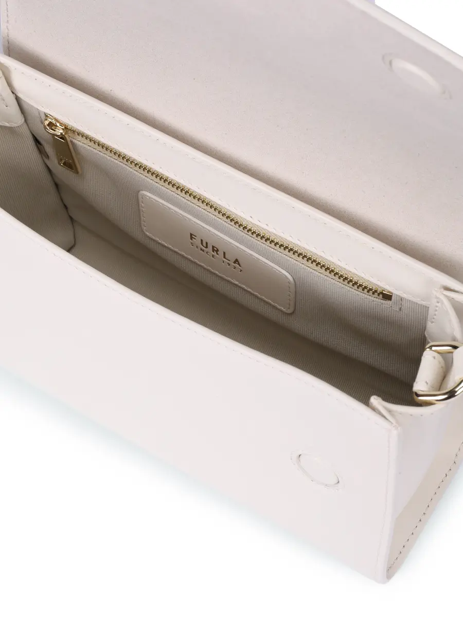 Сумка кожаная Urban FURLA WB01683-BX3346-PNN00 Кремовый  Фото 4