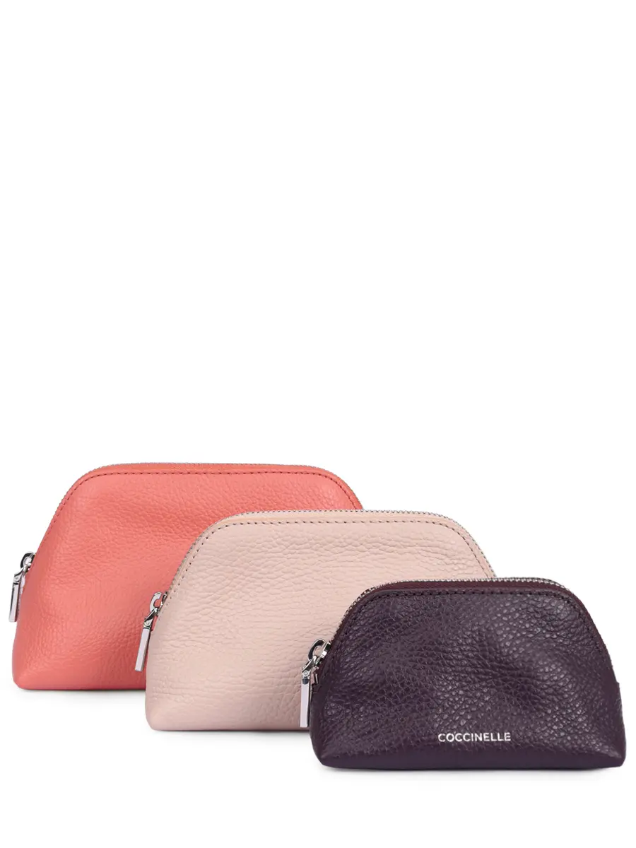 

Набор кожаных косметичек, Красный, E5 TMF 25 04 01/500