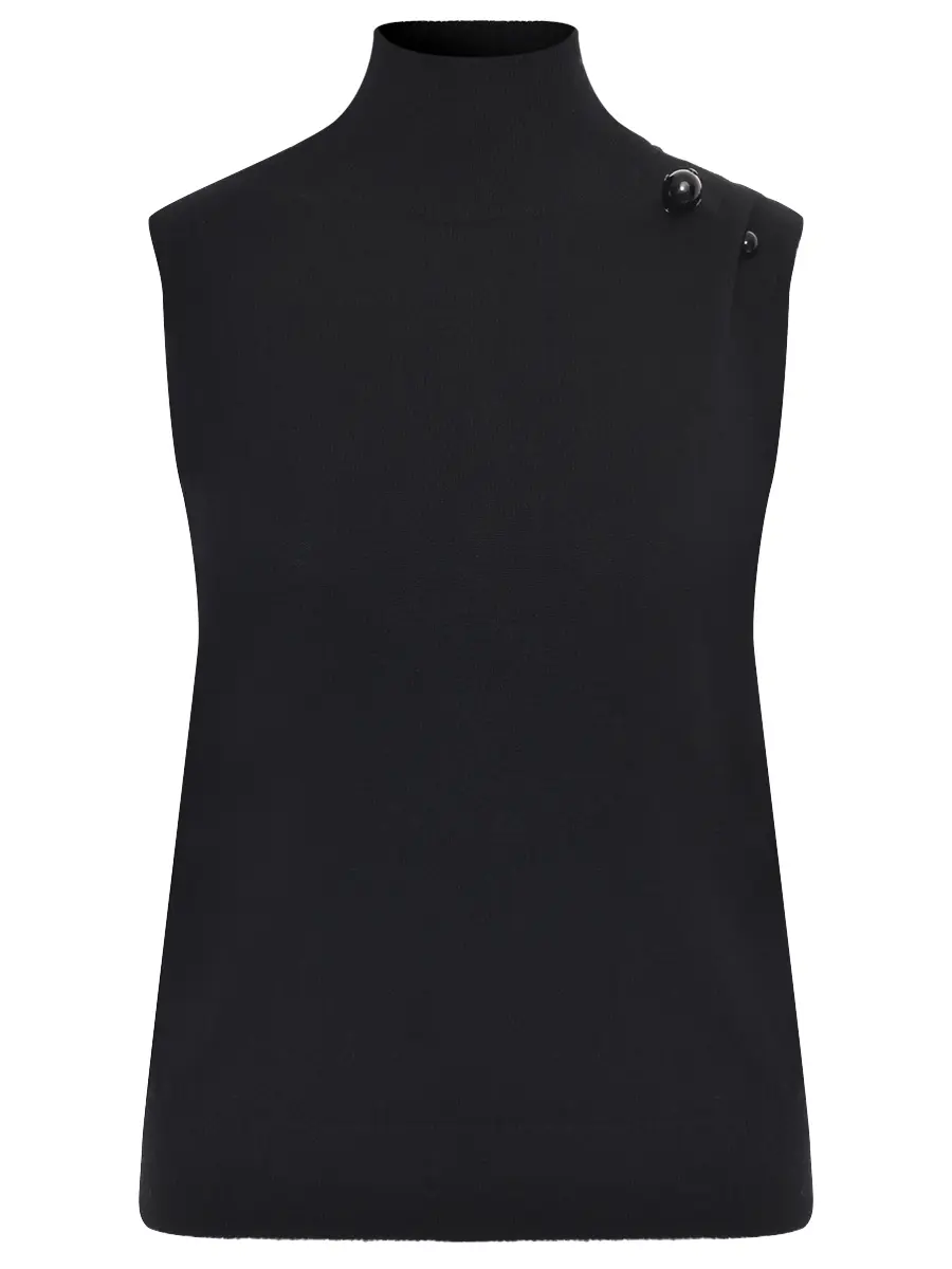 Топ кашемировый ALBERTA FERRETTI A088266050555 Черный 