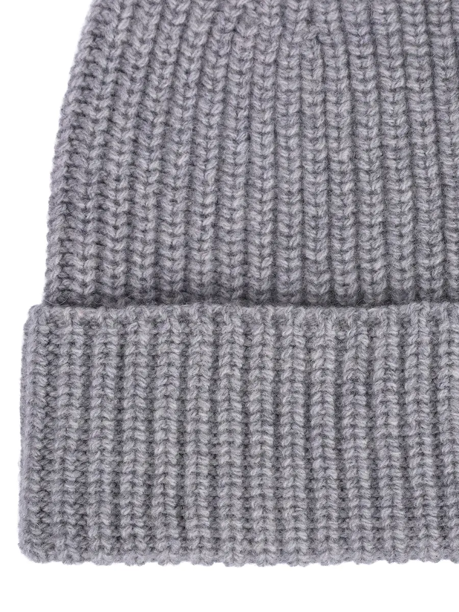 Шапка кашемировая DANIELE FIESOLI 8010/11CENERE Светло- Серый  Фото 3