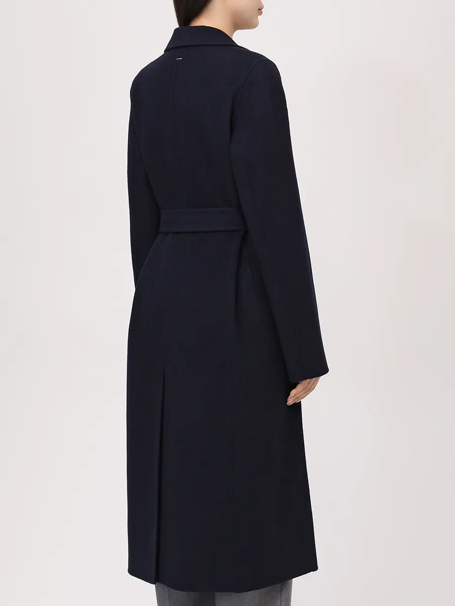 Пальто шерстяное BOSS 50548066/404 Синий  Фото 3