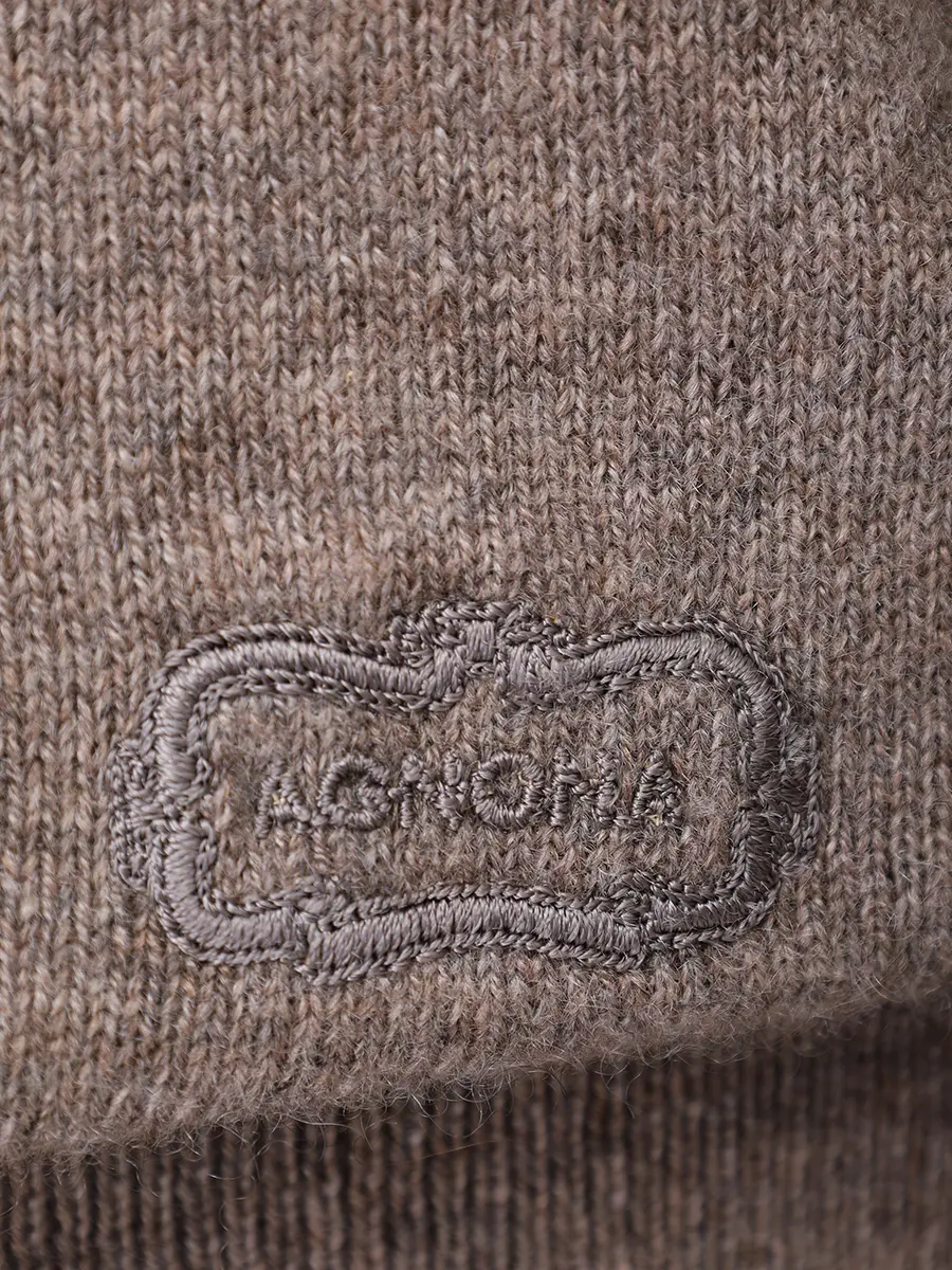 Пуловер кашемировый AGNONA K008018U-4K120NU-N77 Коричневый  Фото 6