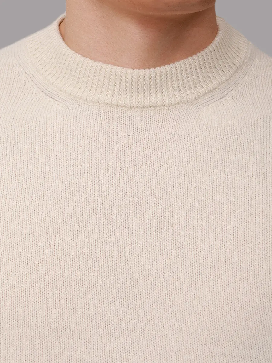 Джемпер кашемировый DANIELE FIESOLI 3370/100NUVOLA Кремовый  Фото 5