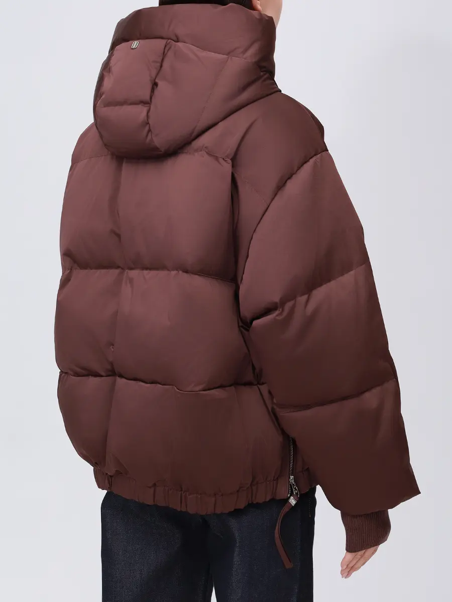 Пуховик стеганый DUNO HEKA 693 Бордовый  Фото 3
