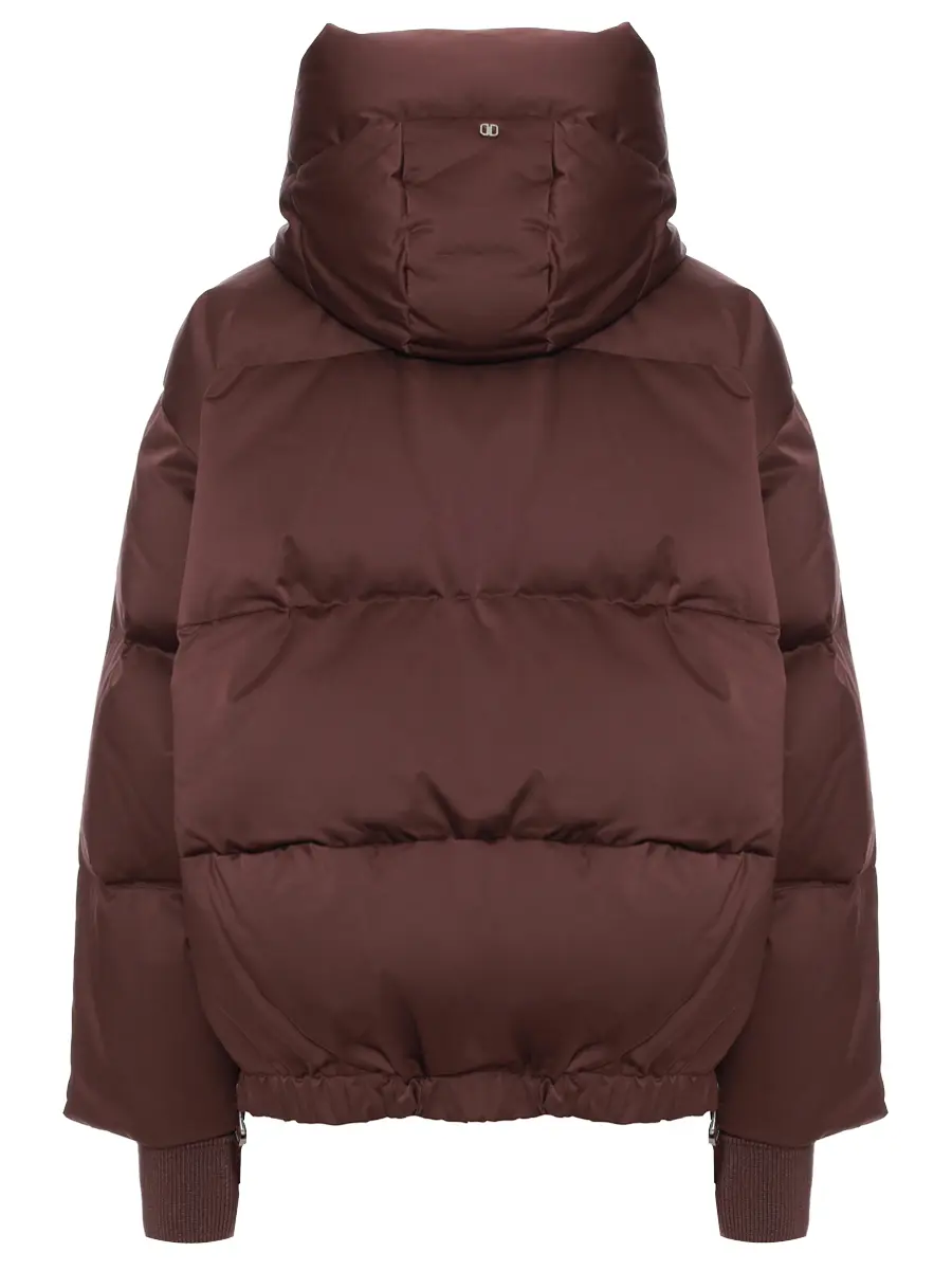 Пуховик стеганый DUNO HEKA 693 Бордовый  Фото 7