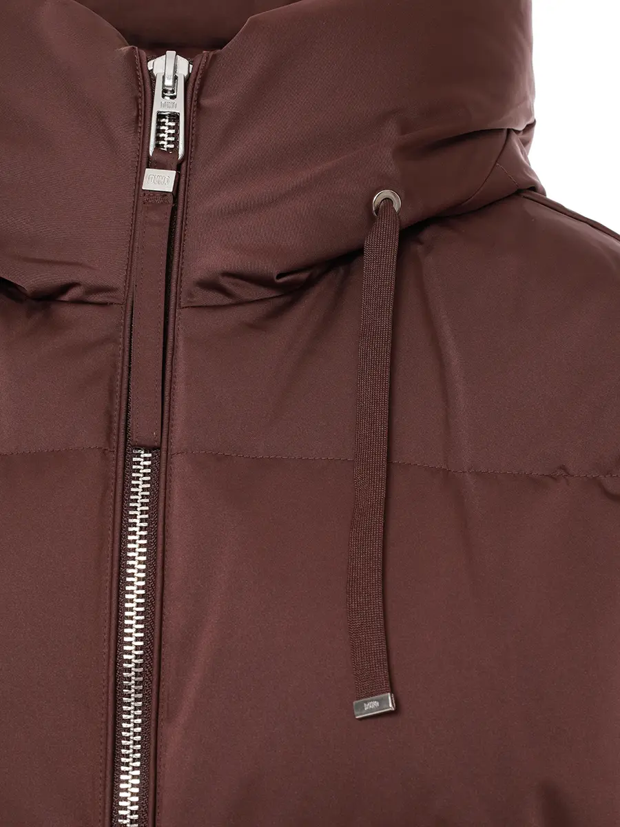 Пуховик стеганый DUNO HEKA 693 Бордовый  Фото 8