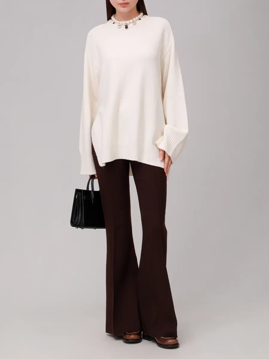 Джемпер шерстяной Safi LOULOU DE SAISON SAFI LDS Кремовый  Фото 2