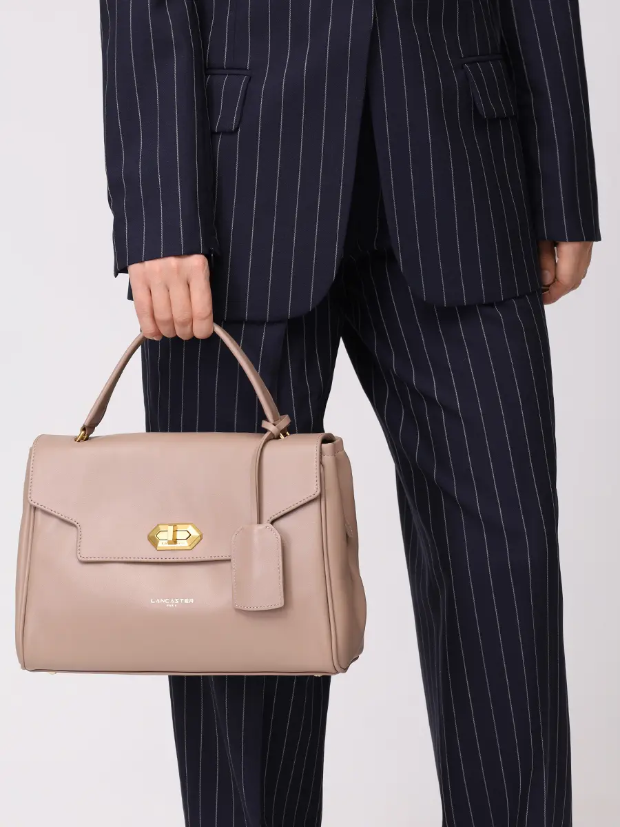 Сумка кожаная Donna Grace LANCASTER 531-071-GALET Коричневый  Фото 2