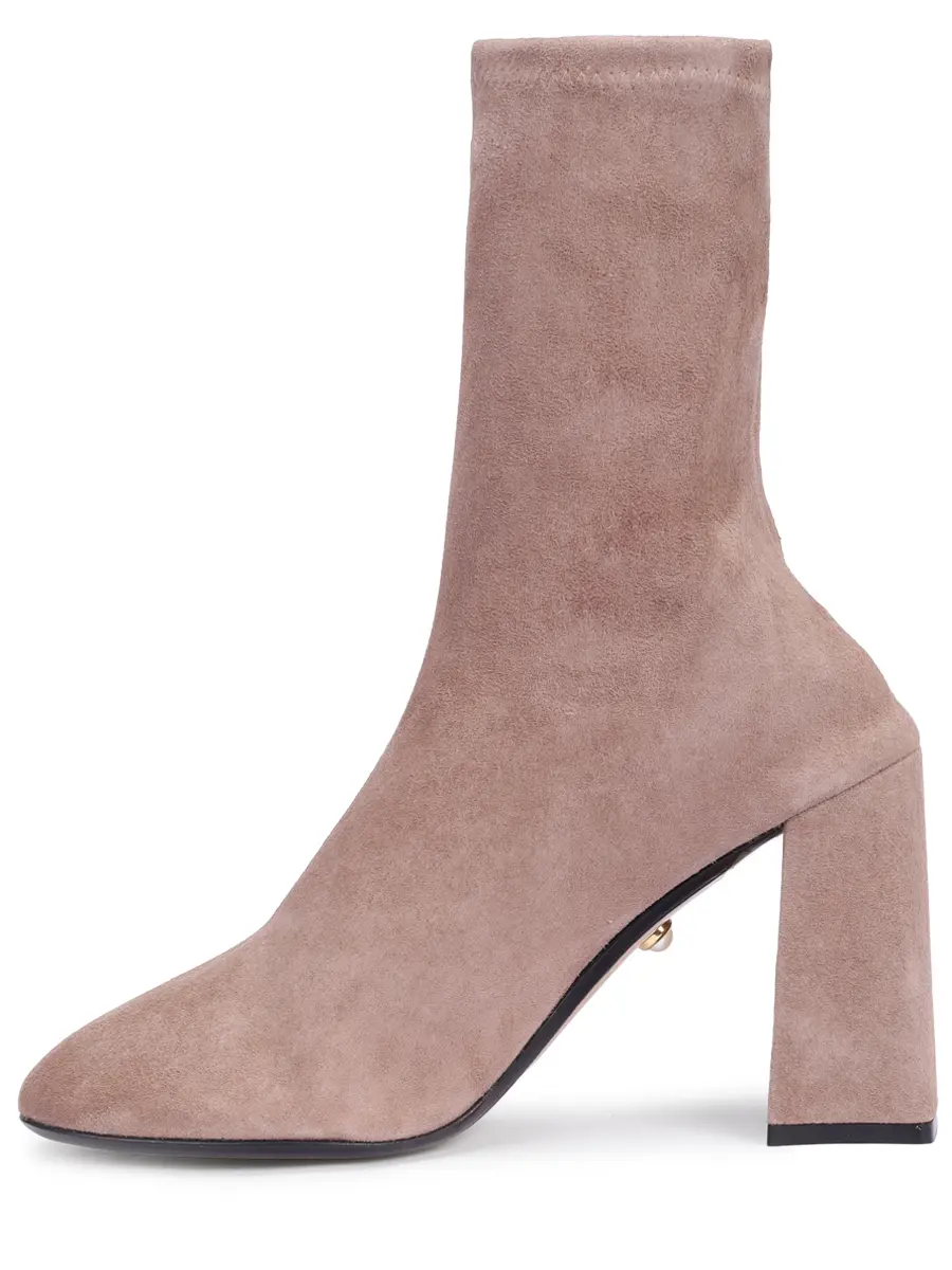 Ботильоны замшевые ALEVI L26W7001.Q.2363681 090 Бежевый  Фото 3