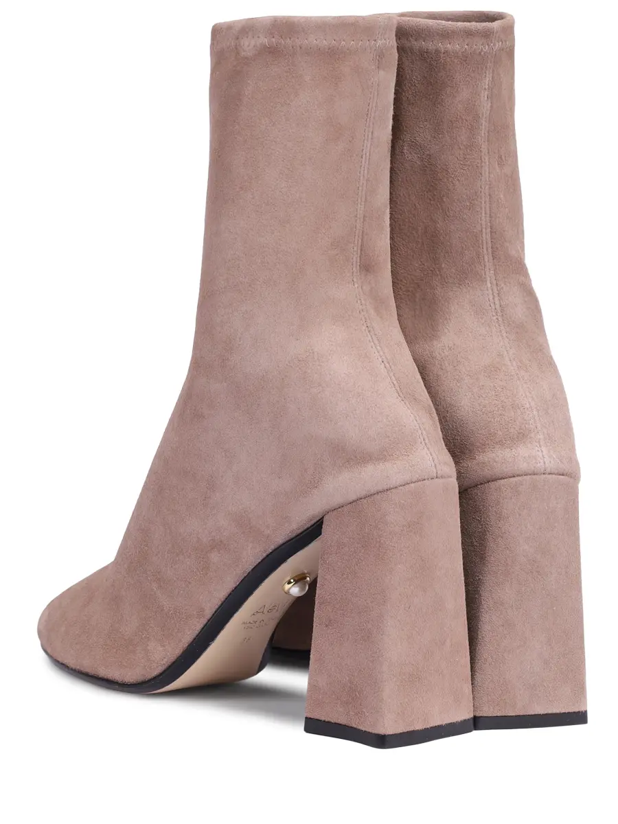 Ботильоны замшевые ALEVI L26W7001.Q.2363681 090 Бежевый  Фото 4