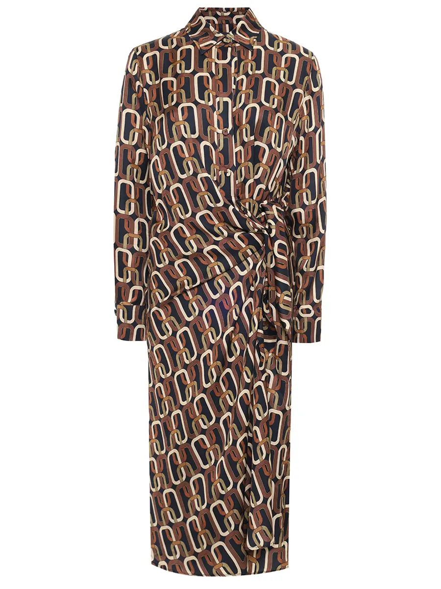 

Платье из вискозы, Принт, 7434P1313402