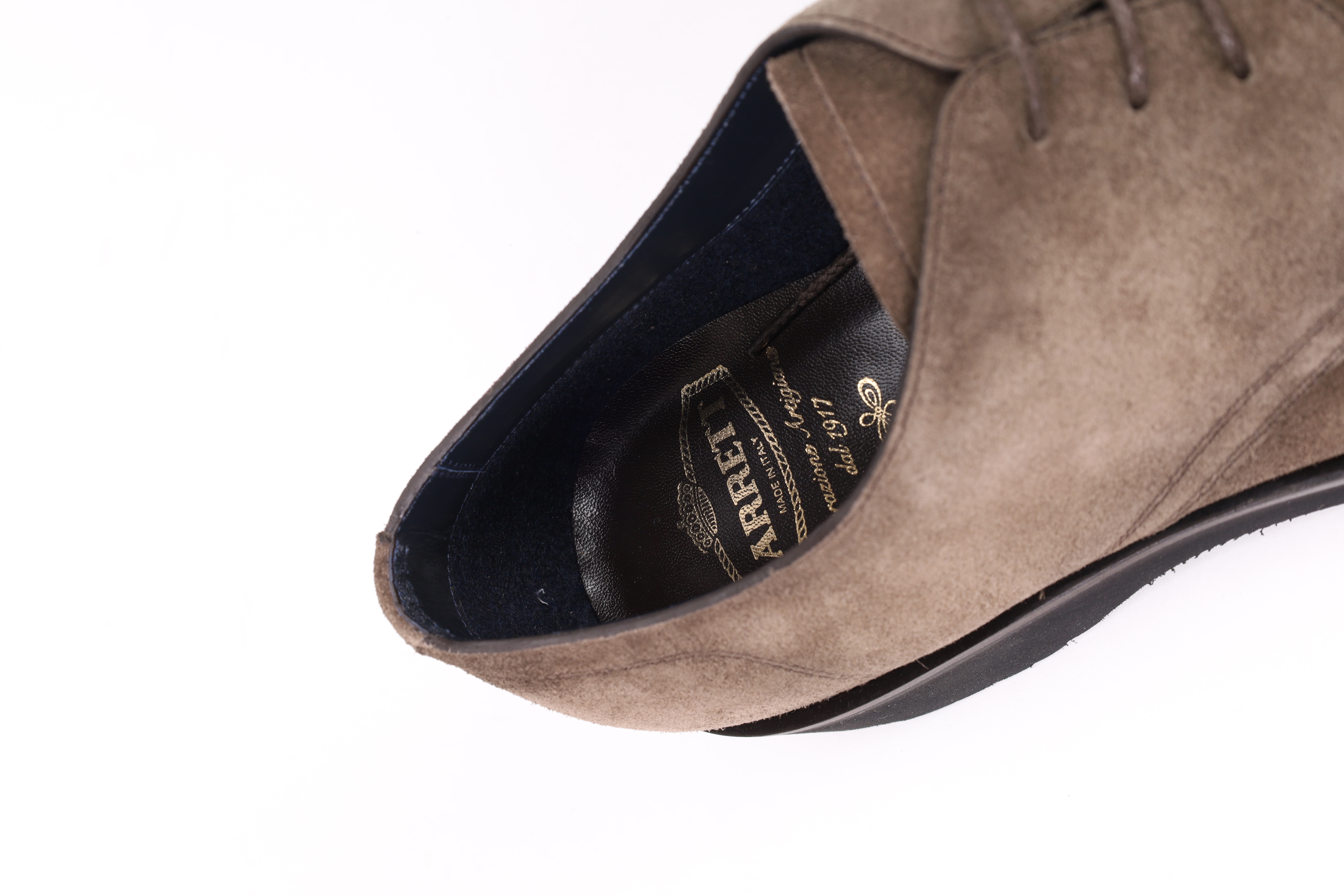 

Дерби замшевые на байке, Коричневый, 252U021.11