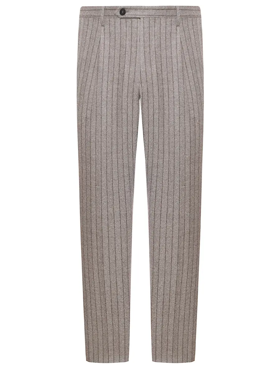 

Брюки шерстяные, Бежевый, 0563P/ 432