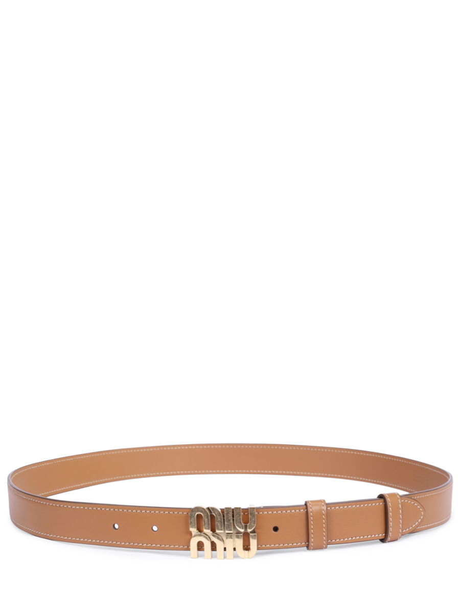 Ремень кожаный MIU MIU