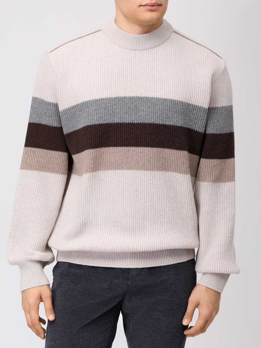 

Джемпер шерстяной, Бежевый, 15311050/205