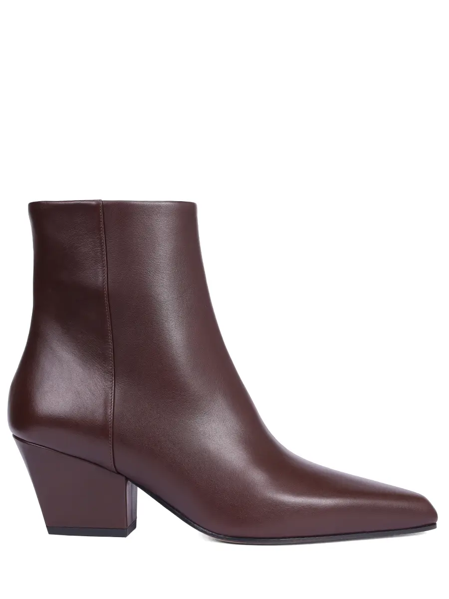 Ботильоны кожаные PARIS TEXAS PX1194-XVT01-JANE ANKLE Коричневый 