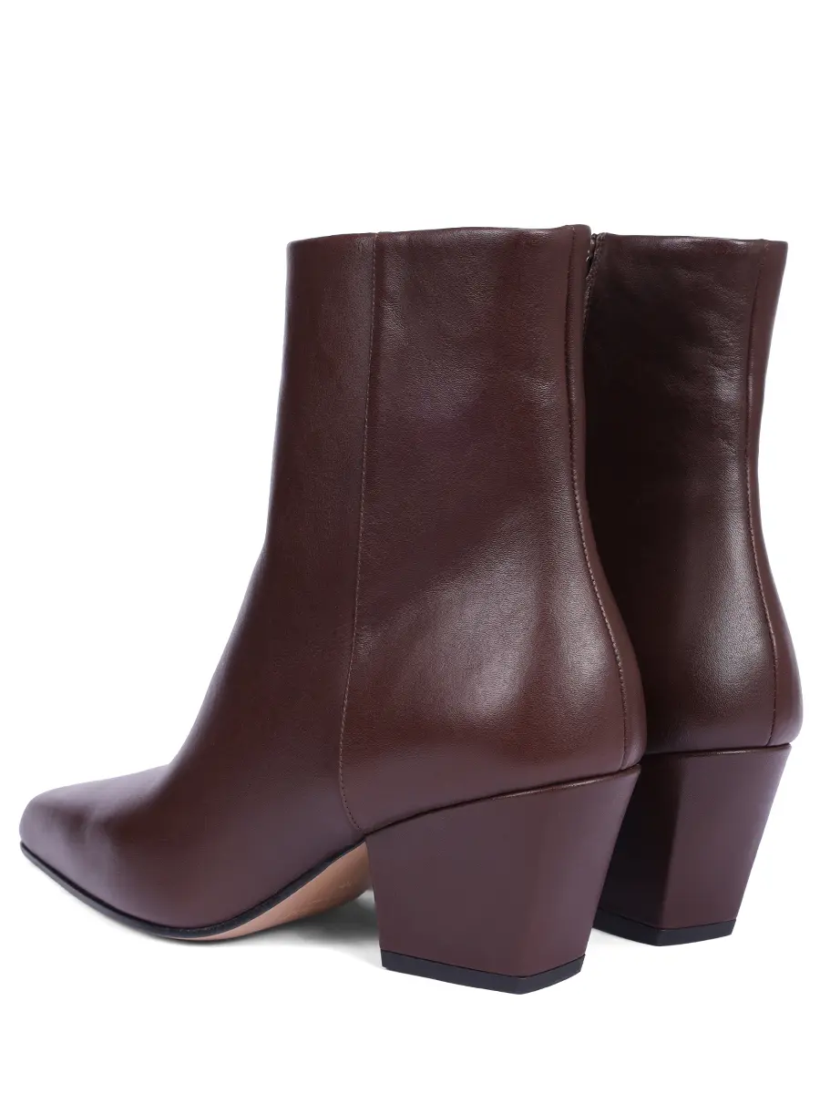 Ботильоны кожаные PARIS TEXAS PX1194-XVT01-JANE ANKLE Коричневый  Фото 4