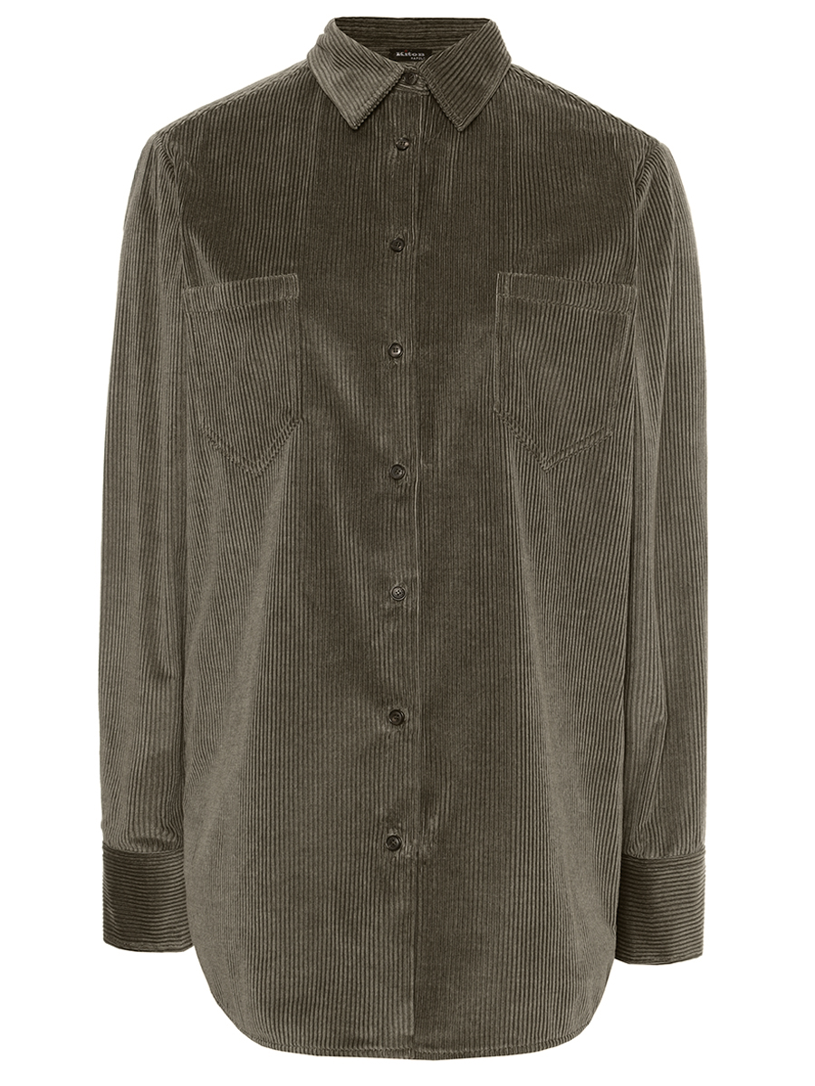 Рубашка вельветовая KITON