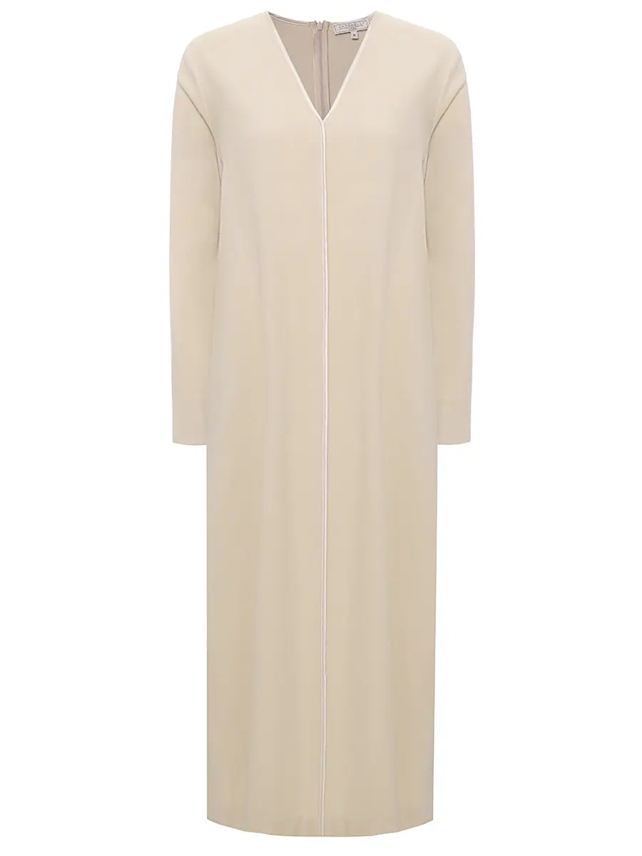 

Платье шерстяное, Бежевый, P6486-898C-101