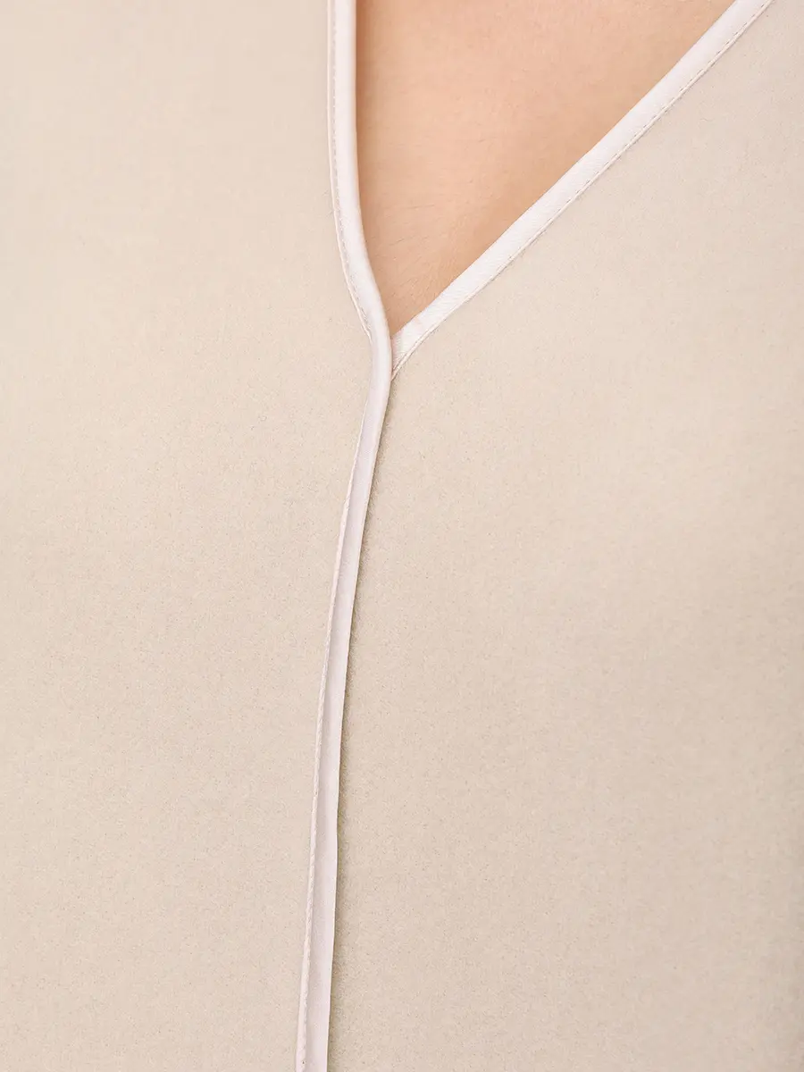 Платье шерстяное ANTONELLI FIRENZE P6486-898C-101 Бежевый  Фото 6