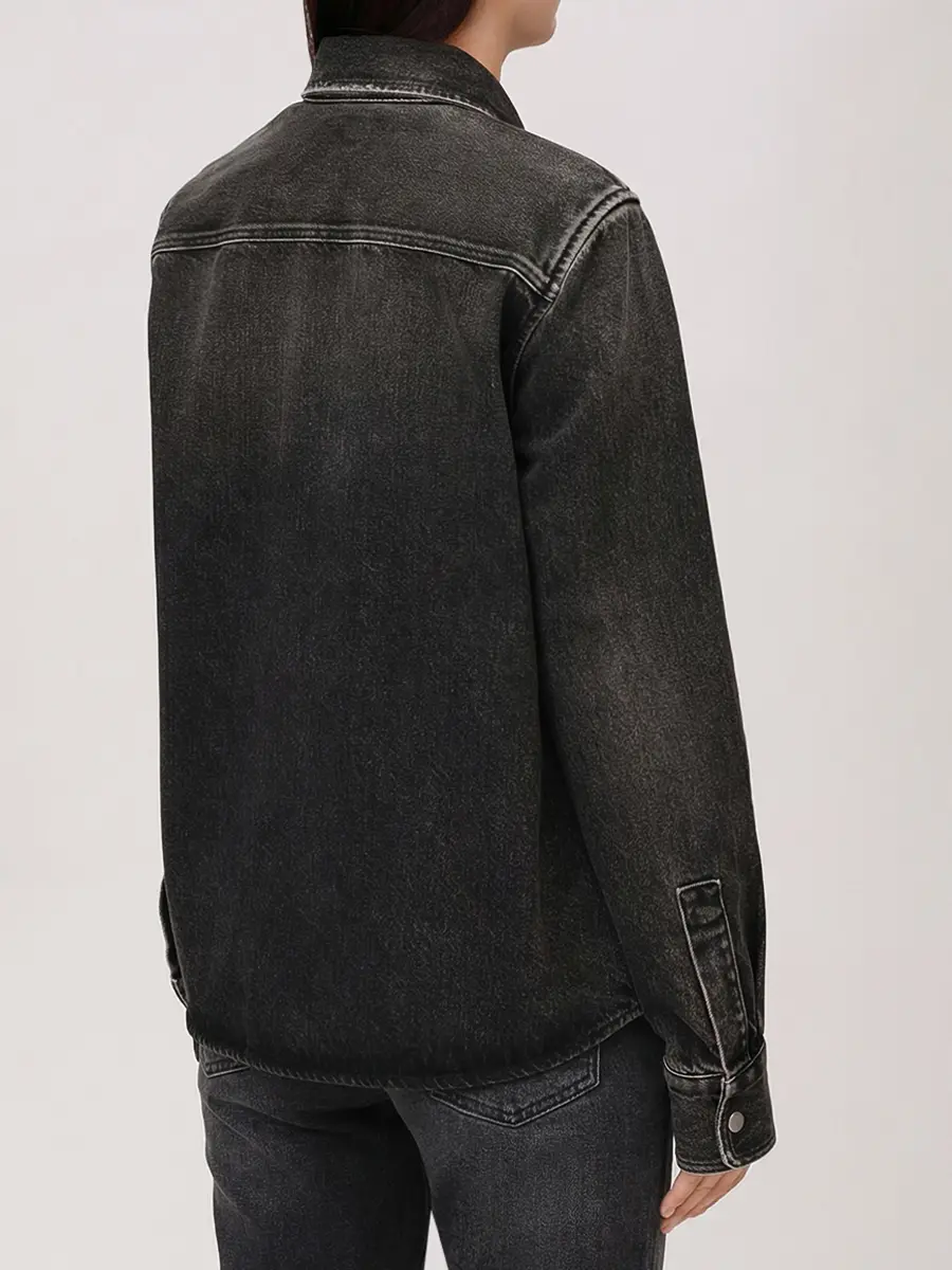 Рубашка джинсовая JACOB COHEN JDM_C0071 000 T785A V1 600F Черный  Фото 3