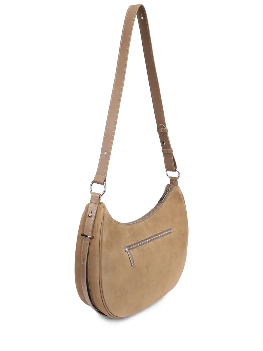 Сумка замшевая LANCASTER 480-082-SABLE Коричневый  Фото 3