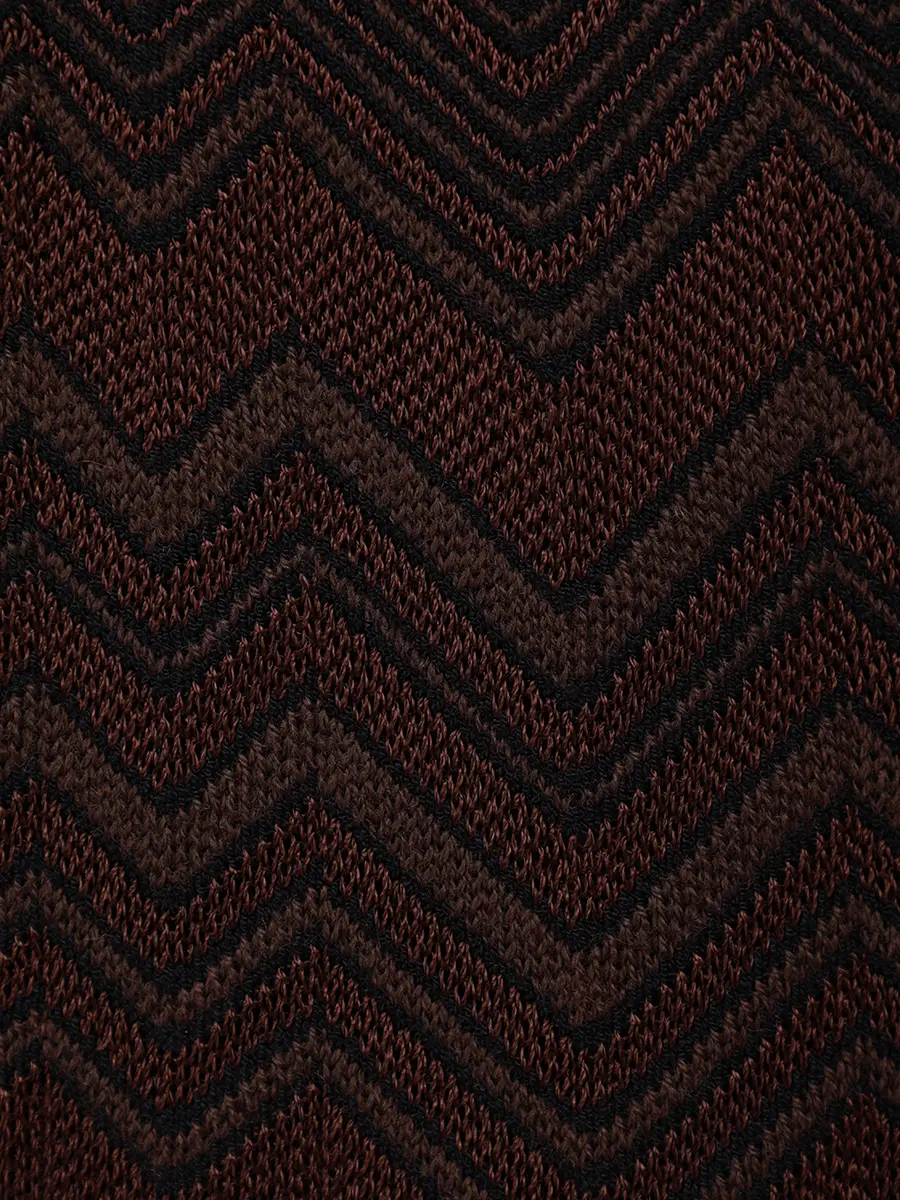 Брюки из вискозы и шерсти MISSONI DS25WI0J-BK01CP S80E1 Коричневый  Фото 6