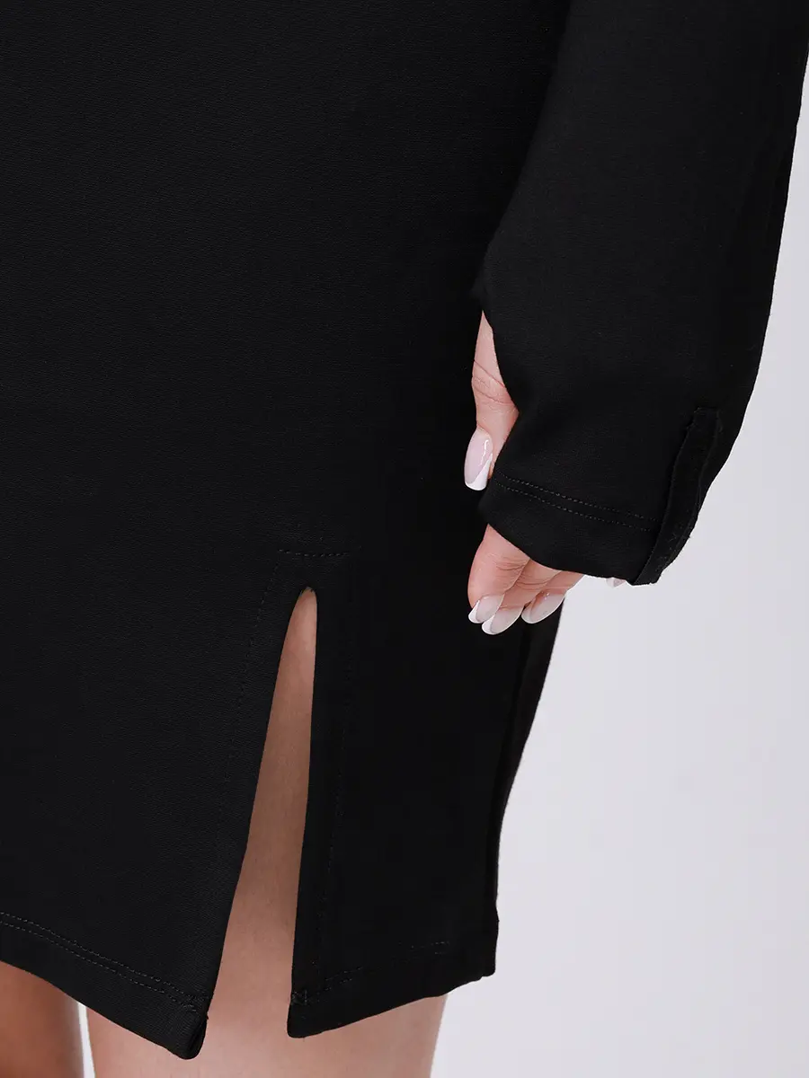 Платье из вискозы HINNOMINATE HMABW02067 Черный  Фото 5