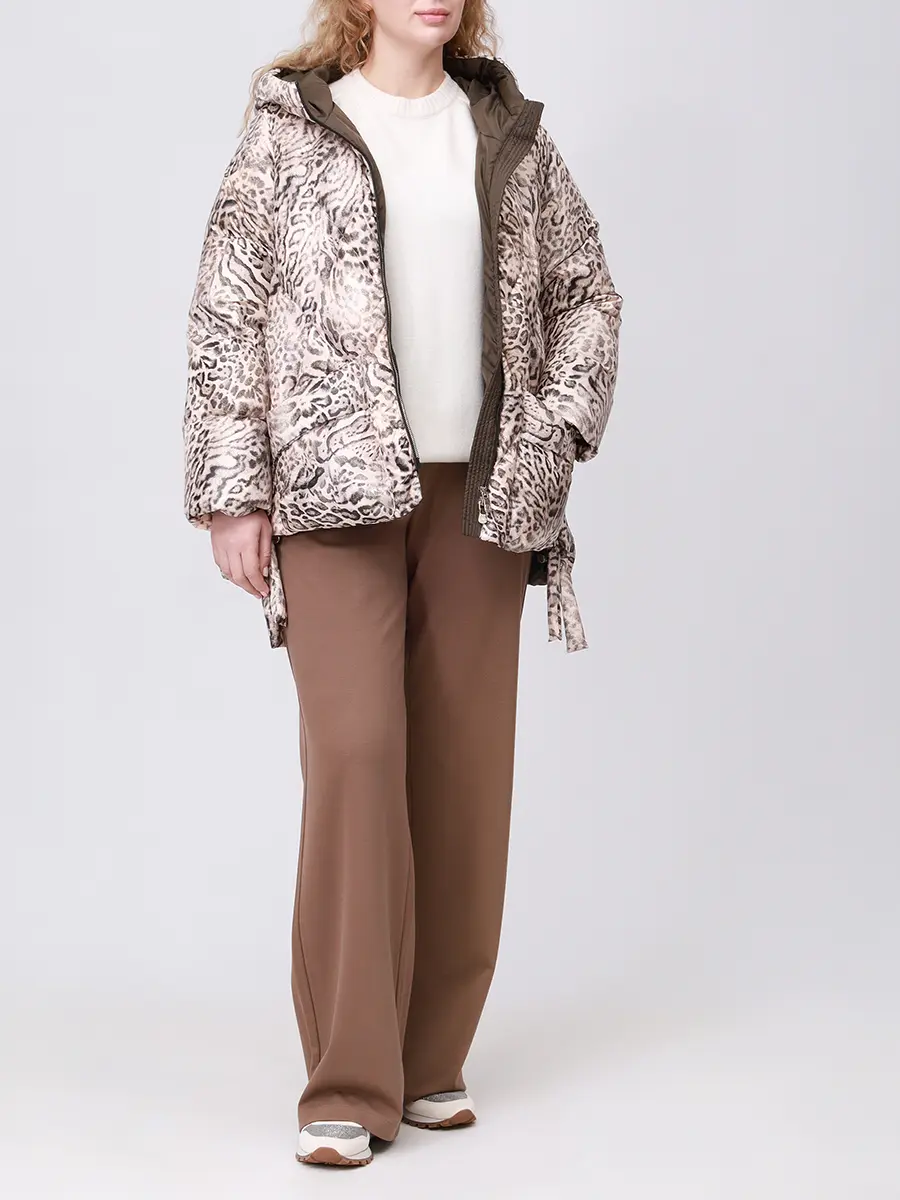 

Брюки из вискозы, Бежевый, P062Z0949022 Темно-