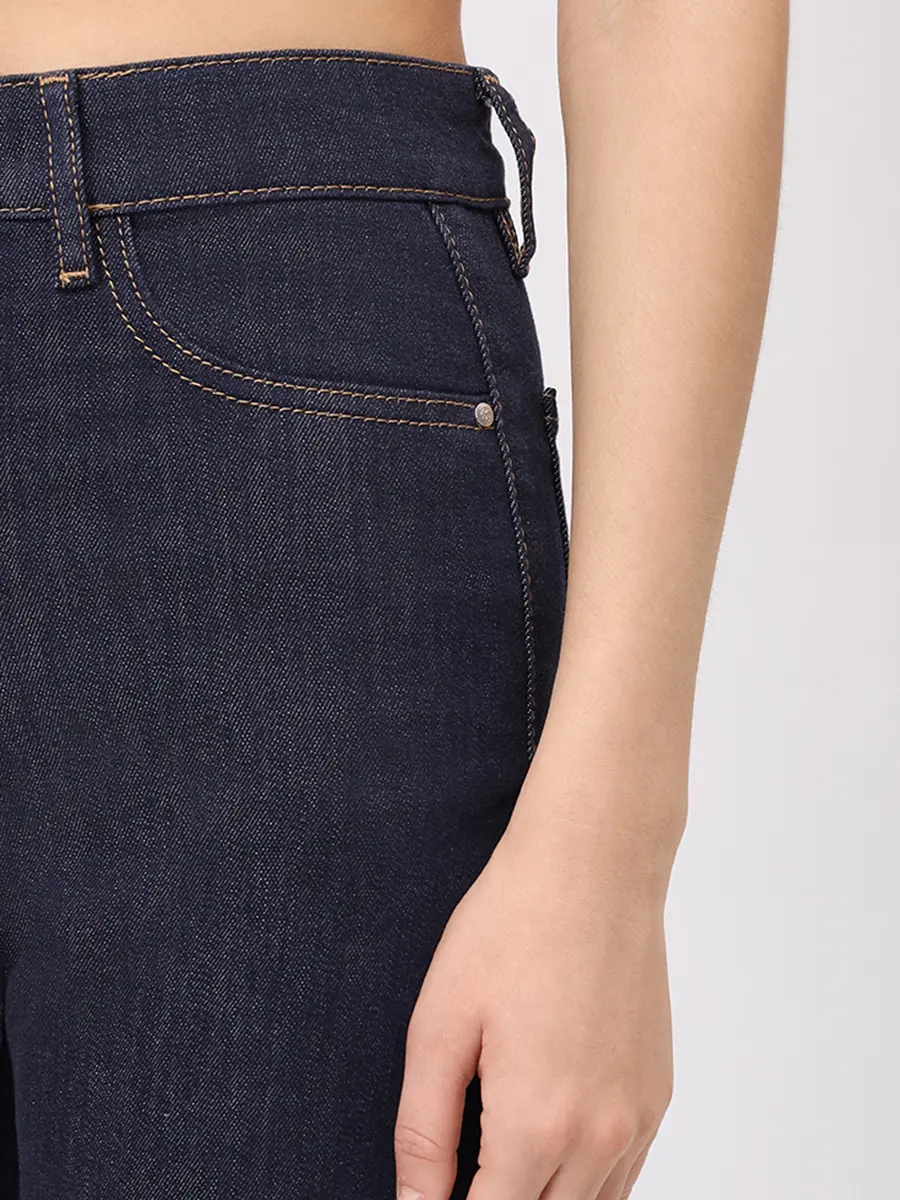 Джинсы хлопковые BOSS 50546329/416 Синий  Фото 5