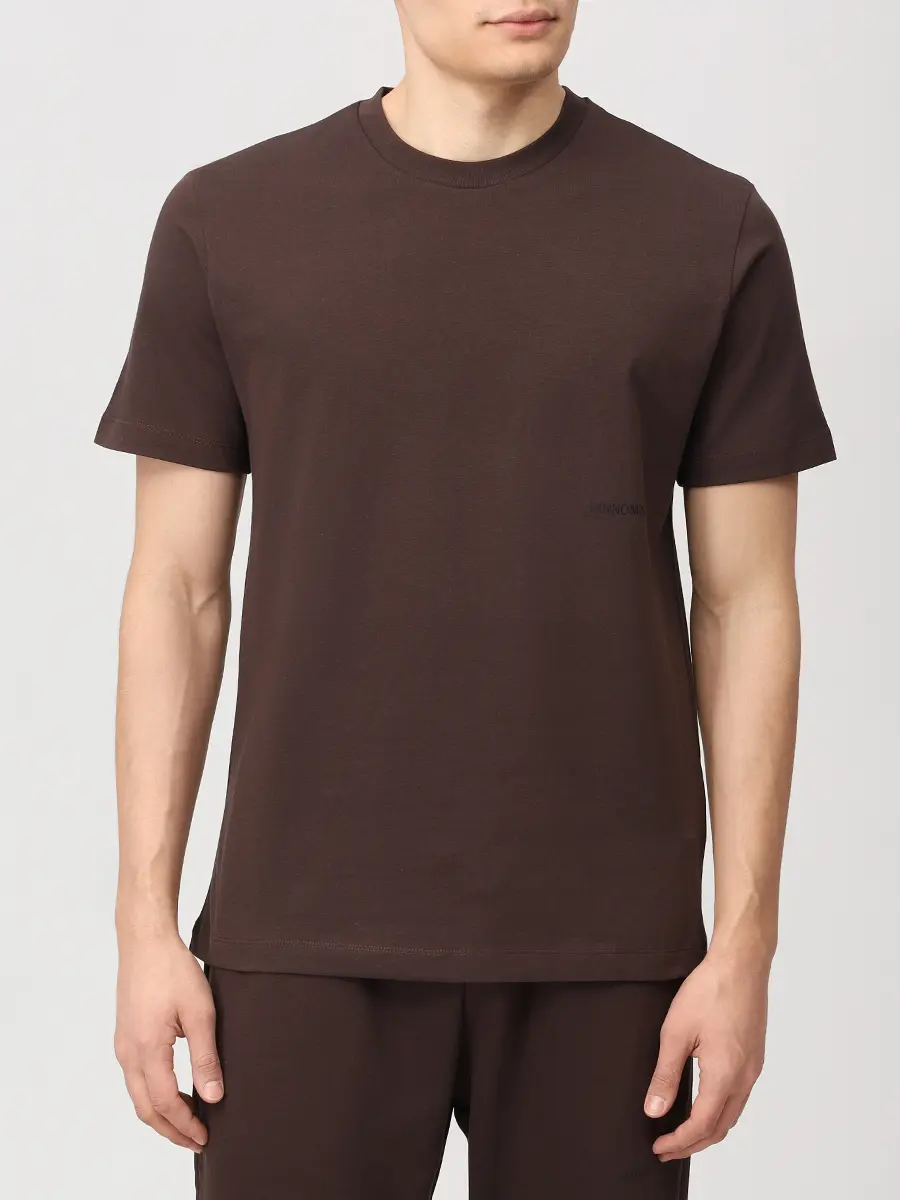 Футболка хлопковая HINNOMINATE HMABM01373 Коричневый  Фото 4
