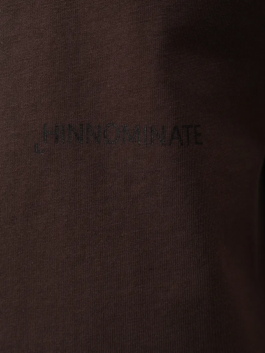 Футболка хлопковая HINNOMINATE HMABM01373 Коричневый  Фото 6