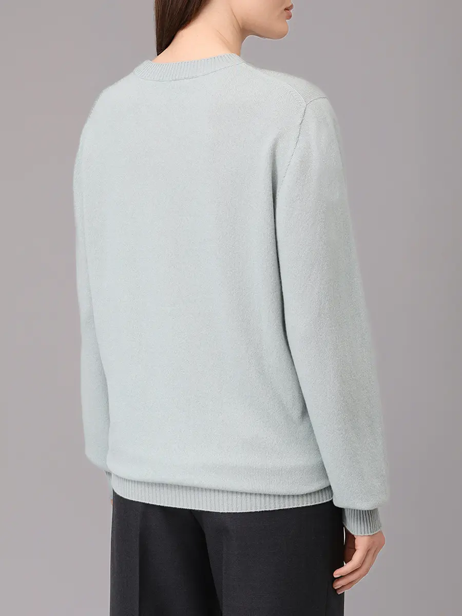 Джемпер кашемировый ALBERTA FERRETTI A093366050405 Мятный  Фото 3