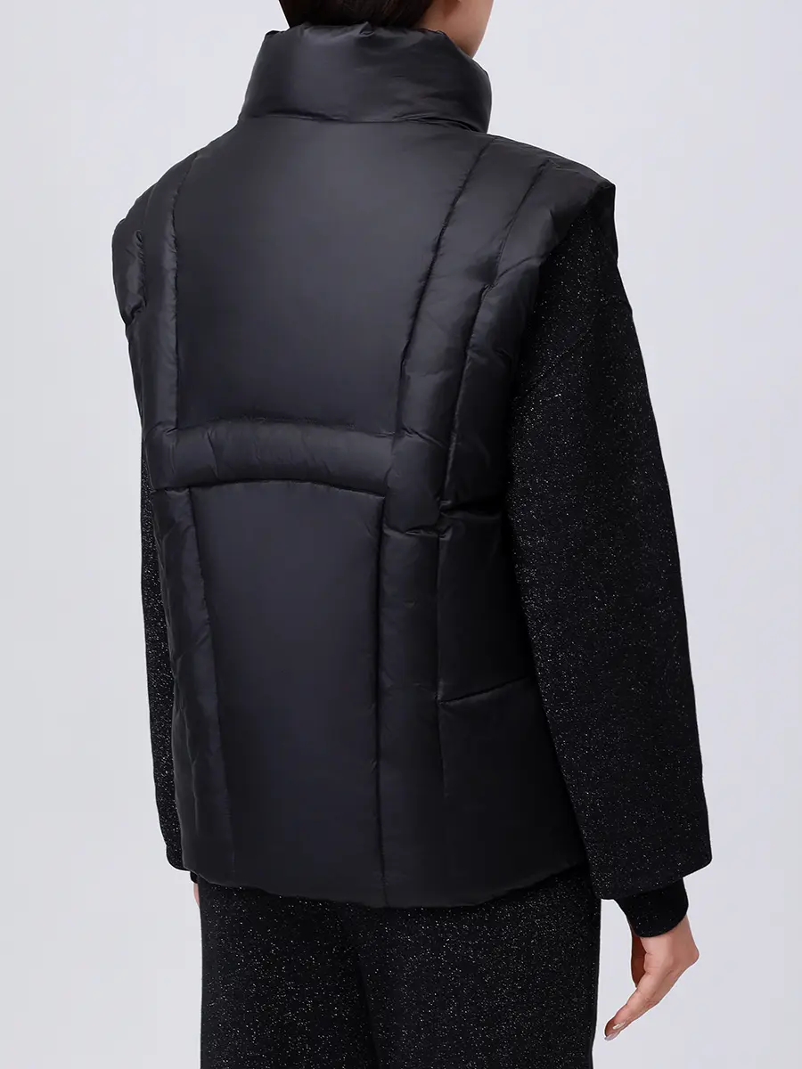 Жилет стеганый HINNOMINATE HMABW01923 Черный  Фото 3