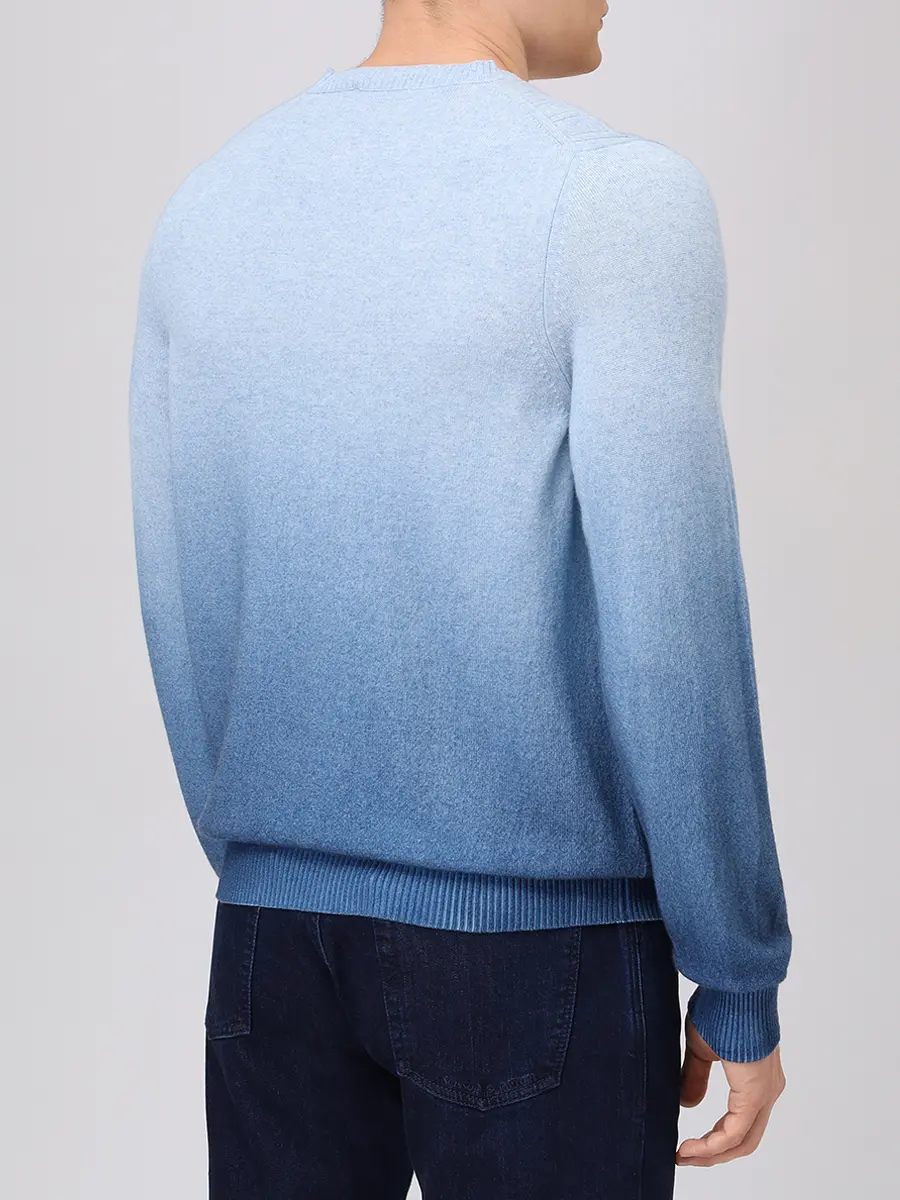 Джемпер кашемировый SVEVO 01101 SA25 V6H Голубой  Фото 3