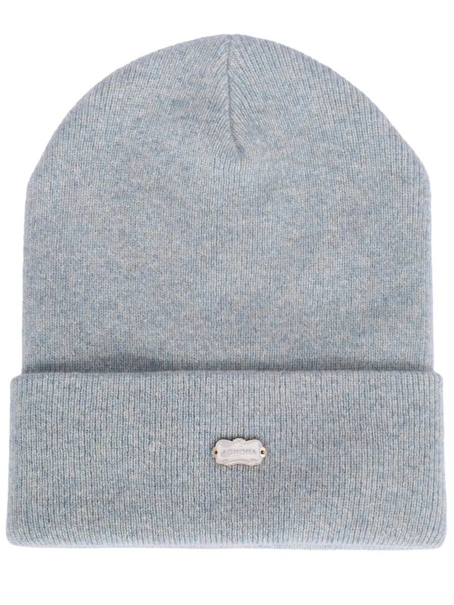 

Шапка кашемировая, Голубой, MK10030U-1K120HU-A11