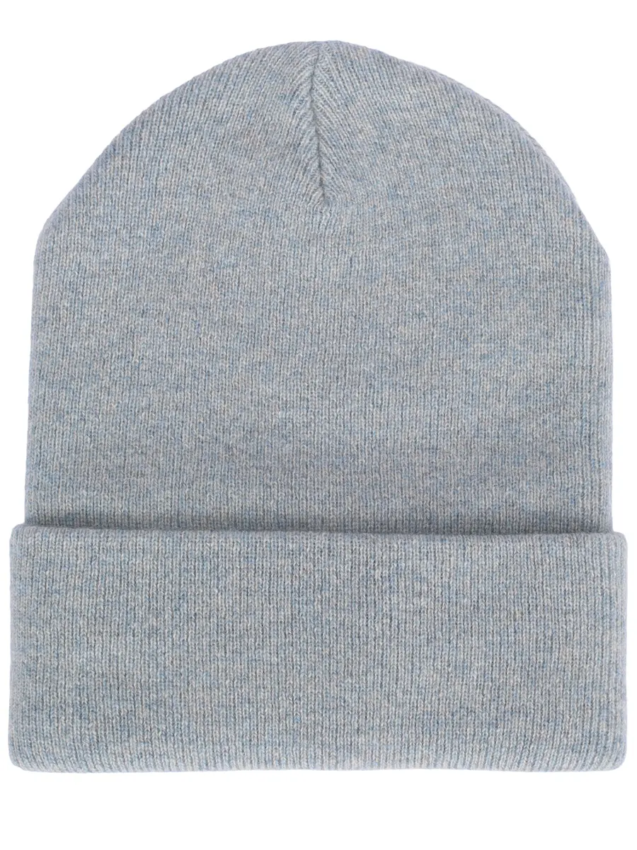 Шапка кашемировая AGNONA MK10030U-1K120HU-A11 Голубой  Фото 2